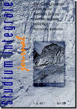 Cover von Studium Integrale Journal 5. Jg. / Heft 1 April 1998