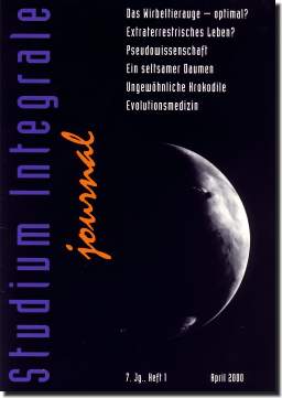 Cover von Studium Integrale Journal 7. Jg. / Heft 1 April 2000